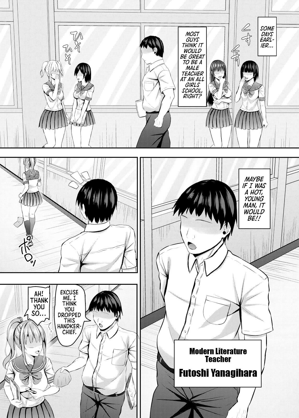Hentai Manga Comic-Hypnotizing a Cheeky Student from an All Girls School!-Read-3